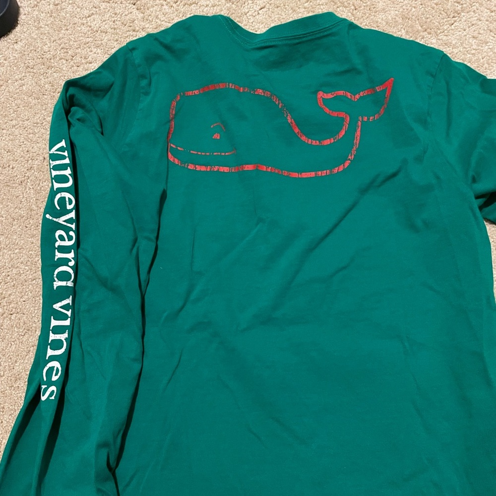 Green Vineyard Vines Long Sleeve